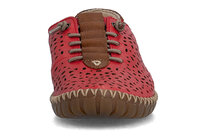 Dámske poltopánky Rieker M2856-33 červená