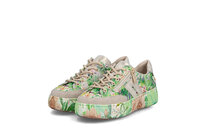 Dámske poltopánky Rieker M7711-91 zelená