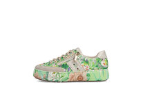 Dámske poltopánky Rieker M7711-91 zelená