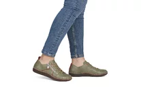 Dámske poltopánky Rieker N2401-54 zelená