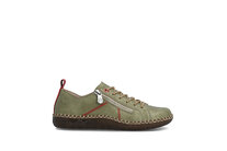Dámske poltopánky Rieker N2401-54 zelená