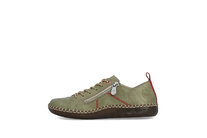 Dámske poltopánky Rieker N2401-54 zelená