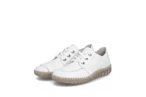 Dámske poltopánky Rieker N2402-80 biela