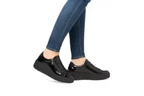 Dámske poltopánky Rieker N2501-00 čierna