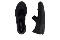 Dámske poltopánky Rieker N4299-00 čierna