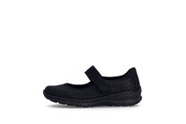 Dámske poltopánky Rieker N4299-00 čierna