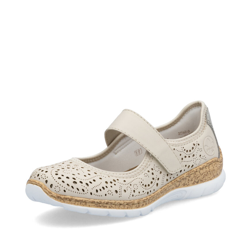Dámske poltopánky Rieker N4299-60 béžové
