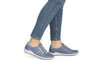 Dámske poltopánky Rieker R1432-15 modrá