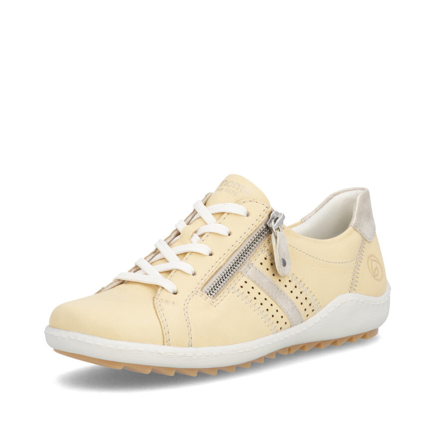 Dámske poltopánky Rieker R1432-69 žltá