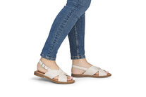 Dámske sandále Remonte D3674-61 biela káva