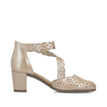 Dámske sandále Rieker 41055-62 béžová