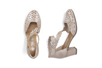 Dámske sandále Rieker 41055-62 béžová