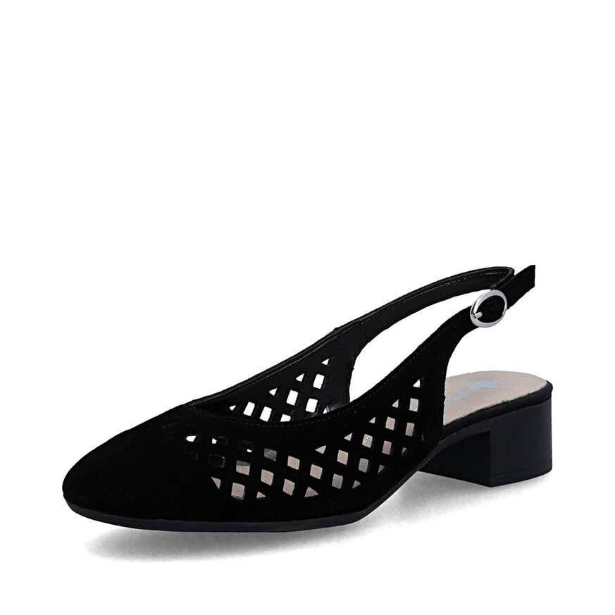 Dámske sandále Rieker 43457-00 čierna