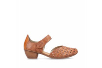 Dámske sandále Rieker 43770-22 hnedé