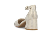 Dámske sandále Rieker 44762-91 zlatá