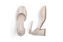 Dámske sandále Rieker 44762-91 zlatá