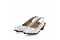 Dámske sandále Rieker 46752-80 biele