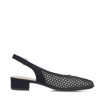 Dámske sandále Rieker 47060-01 čierna