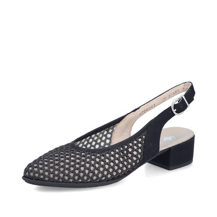 Dámske sandále Rieker 47060-01 čierna