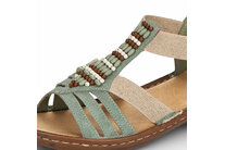 Dámske sandále Rieker 60851-52 zelené