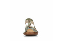 Dámske sandále Rieker 60851-52 zelené