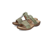 Dámske sandále Rieker 60885-54 zelená