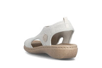 Dámske sandále Rieker 61851-60 biela káva