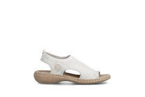Dámske sandále Rieker 61851-60 biela káva