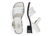 Dámske sandále Rieker 62676-80 biela