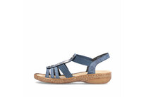 Dámske sandále Rieker 628G9-16 modré