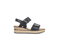 Dámske sandále Rieker 63781-00 čierna