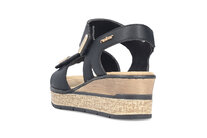 Dámske sandále Rieker 63781-00 čierna