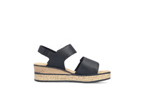 Dámske sandále Rieker 63781-00 čierna