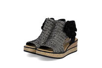 Dámske sandále Rieker 63791-01 čierna