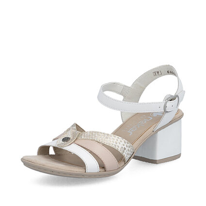 Dámske sandále Rieker 64663-90 biela