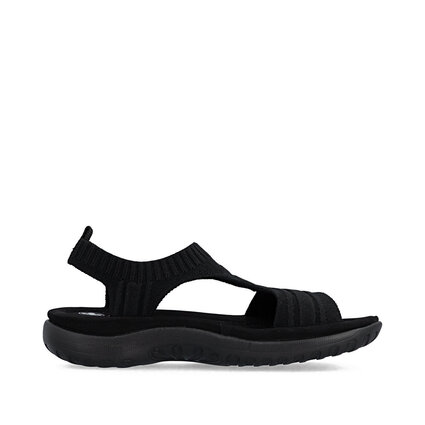 Dámske sandále Rieker 64850-00 čierna