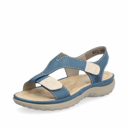 Dámske sandále Rieker 64873-14 modré