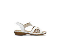 Dámske sandále Rieker 65918-81 biela