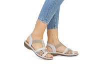 Dámske sandále Rieker 65918-81 biela