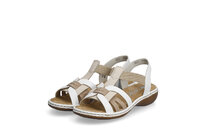 Dámske sandále Rieker 65918-81 biela