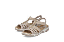 Dámske sandále Rieker 66201-62 béžová