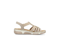 Dámske sandále Rieker 66201-62 béžová