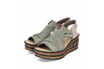 Dámske sandále Rieker 68175-52 šedé