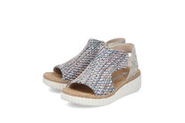 Dámske sandále Rieker 69284-90 modrá