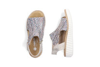 Dámske sandále Rieker 69284-90 modrá