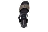 Dámske sandále Rieker D1K51-04 čierna