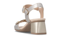 Dámske sandále Rieker D1K54-90 strieborná