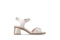 Dámske sandále Rieker D1K54-90 strieborná