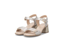 Dámske sandále Rieker D1K54-90 strieborná