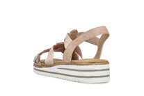 Dámske sandále Rieker V0613-90 ružová